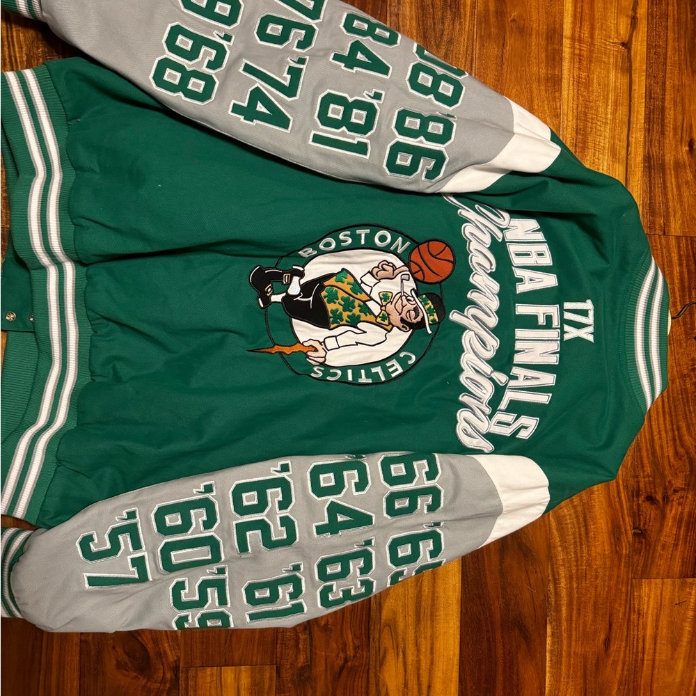 17x champions Celtics jacket